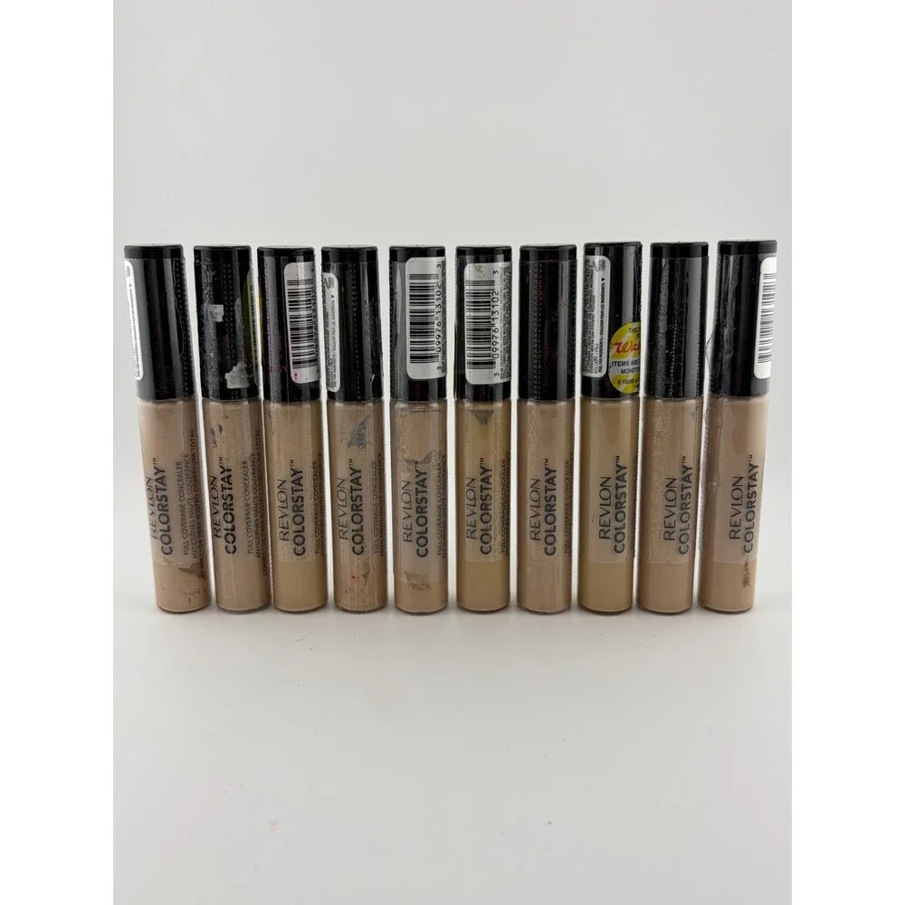 New Revlon ColorStay Full Coverage Concealer Makeup 18M 015 Light - Set of 10